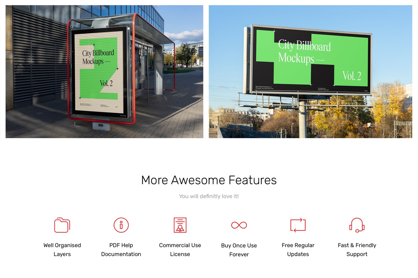 City Billboard Mockups Vol.2