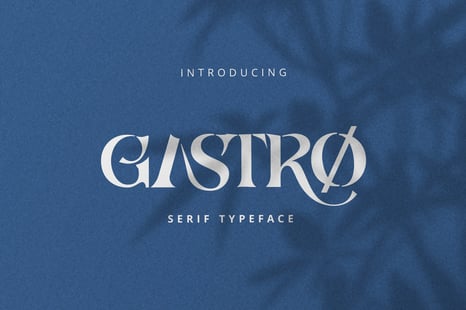Gastro - Unique Serif Font