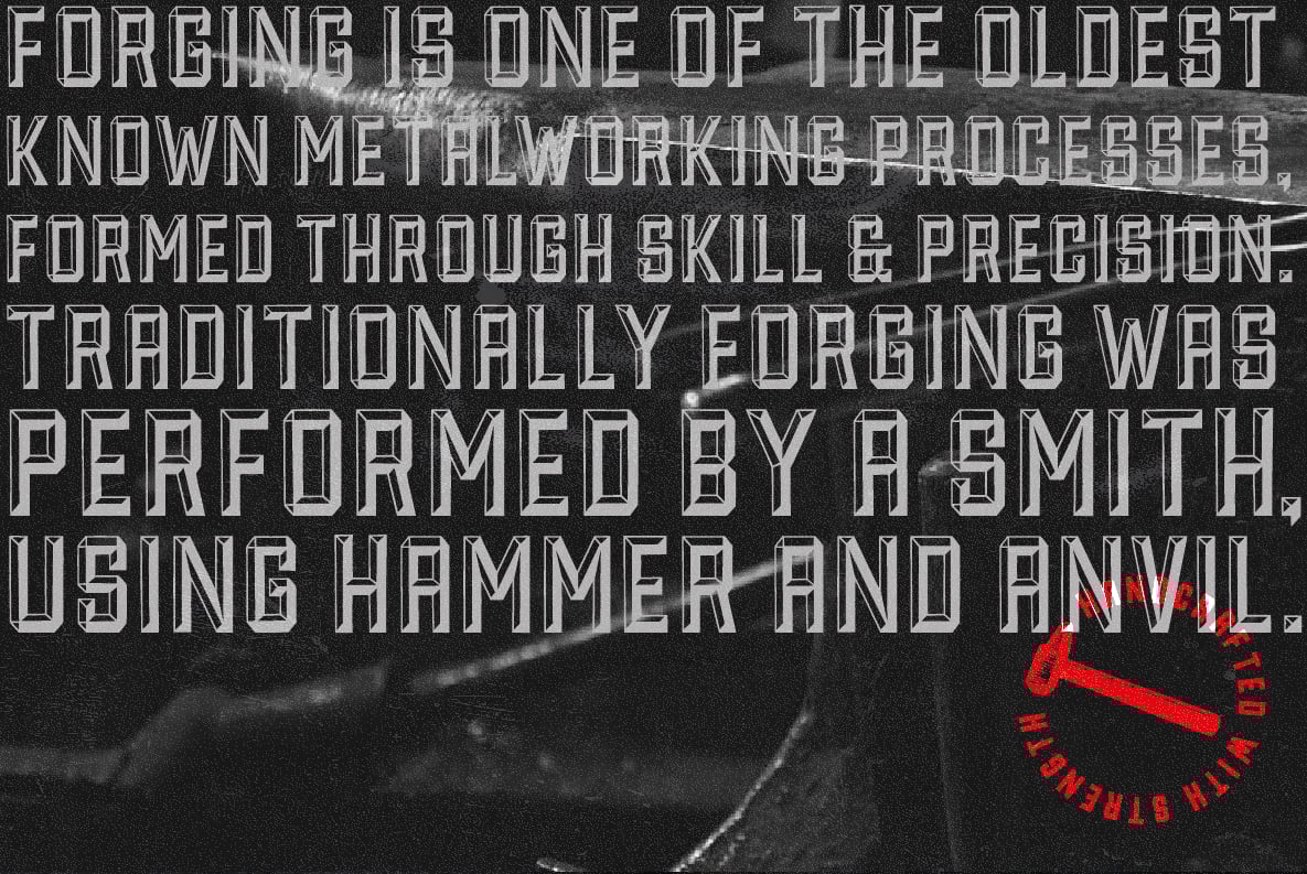 Forged Font Family