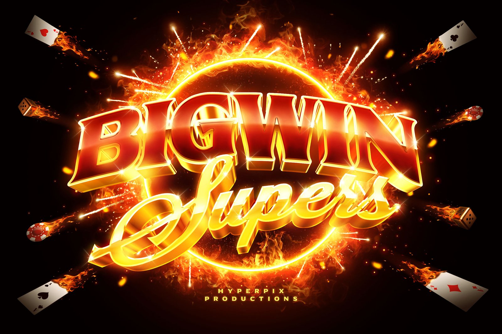 Casino Game Text Effects (12 PSDs)