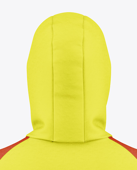 Men's Hoodie Mockup - Back View