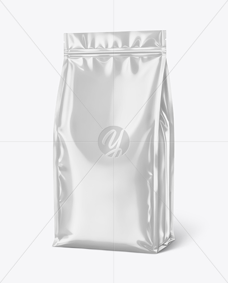 Glossy Food Bag Mockup