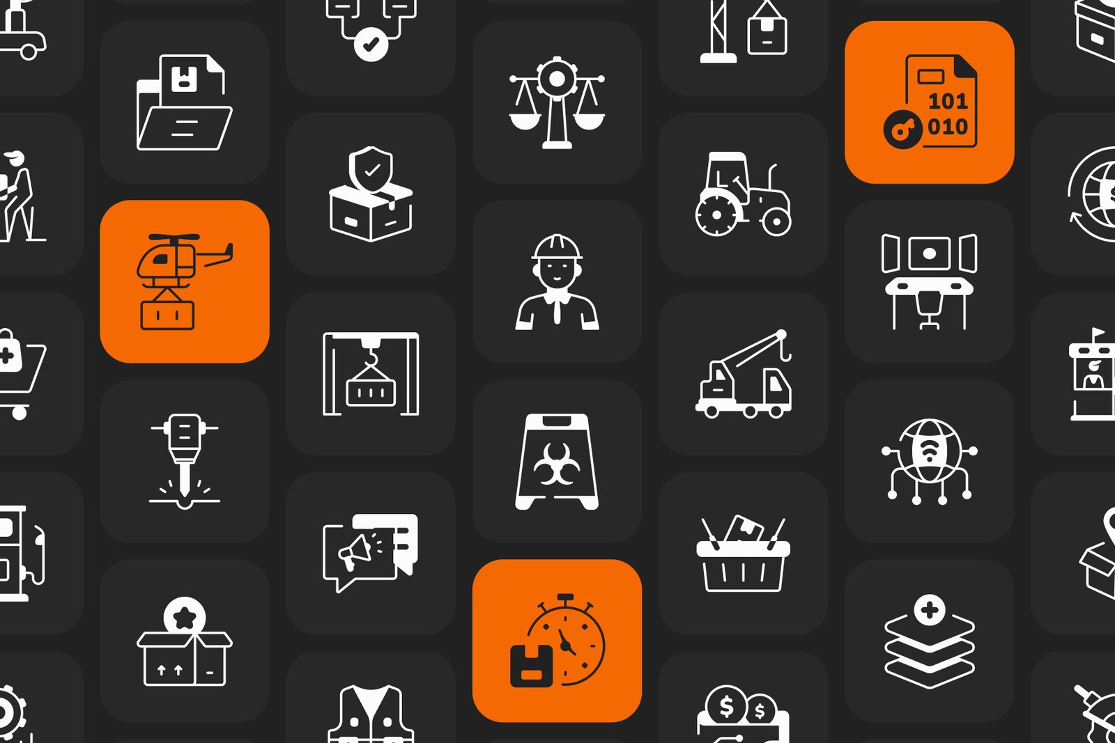 Bundle of Modern Industry Icons