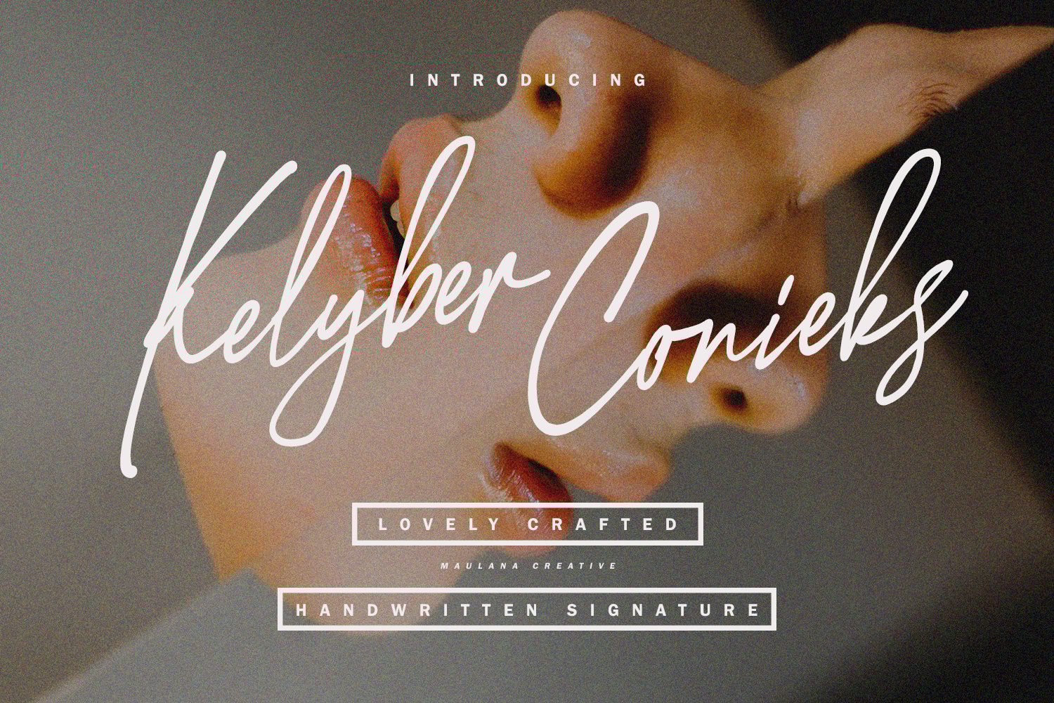 Kelyber Conieks Lovely Crafted Signature Font