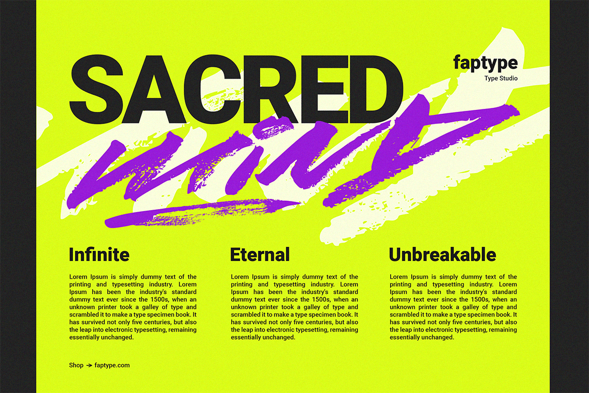 Lust | Handwritten Cyber Brush Font