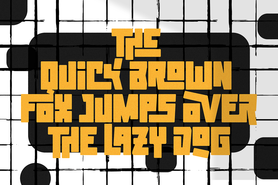 GoBlock - Heavy Font