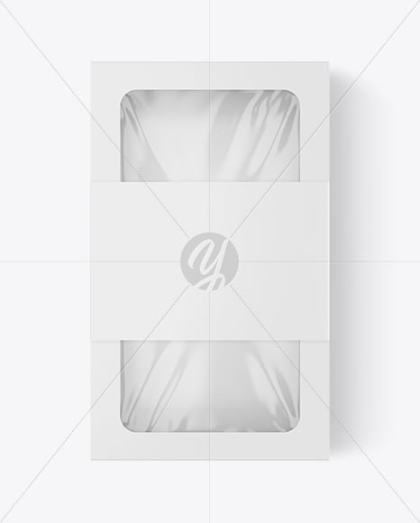 Empty Carton Box Mockup