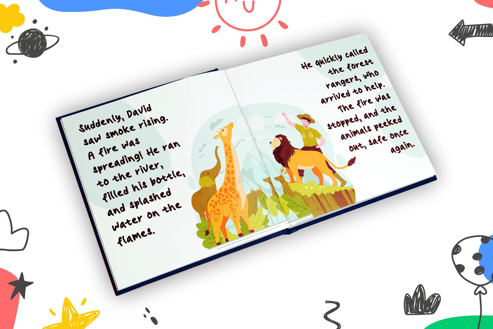 Kido Hand - decorative kids font
