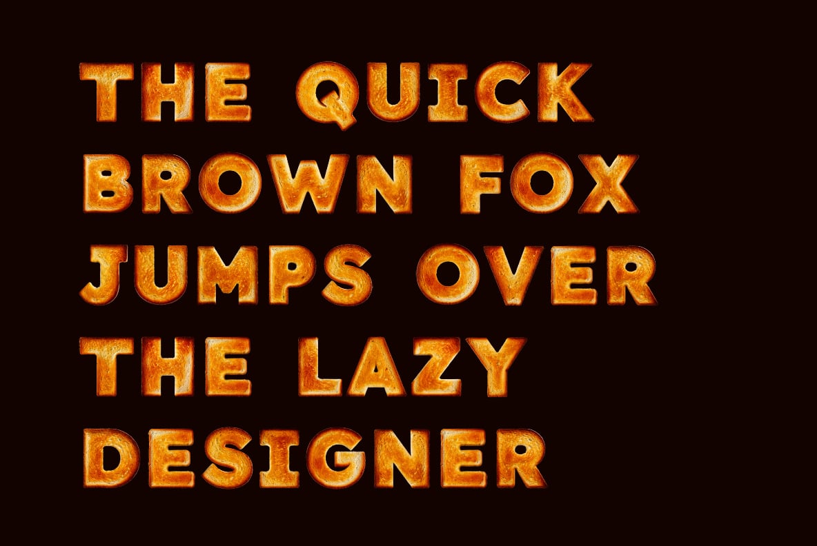 Golden Toast Font