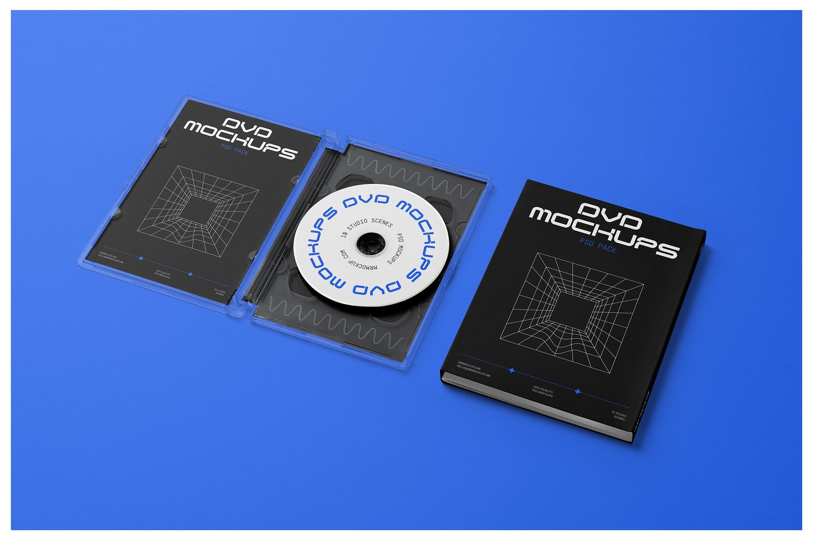 DVD Digipack Mockups