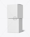 Two Paper Boxes Mockup