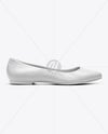 Leather Ballet Flat Mockup