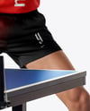 Asian Man Wearing Table Tennis Uniform Mockup