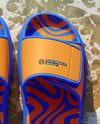 Velcro Slide Sandals on the Beach Mockup