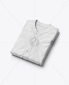 Folded Baseball Jersey Mockup