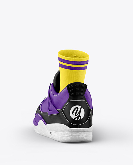 Basketball Kit Mockup - Back View