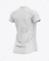 Women's Jersey Mockup - Back Half Side View