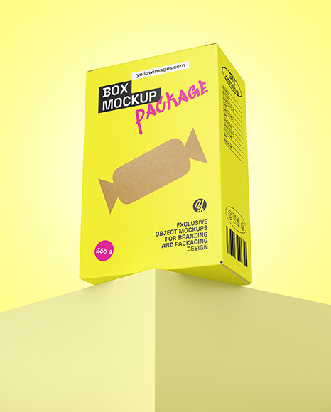 Paper Box Mockup