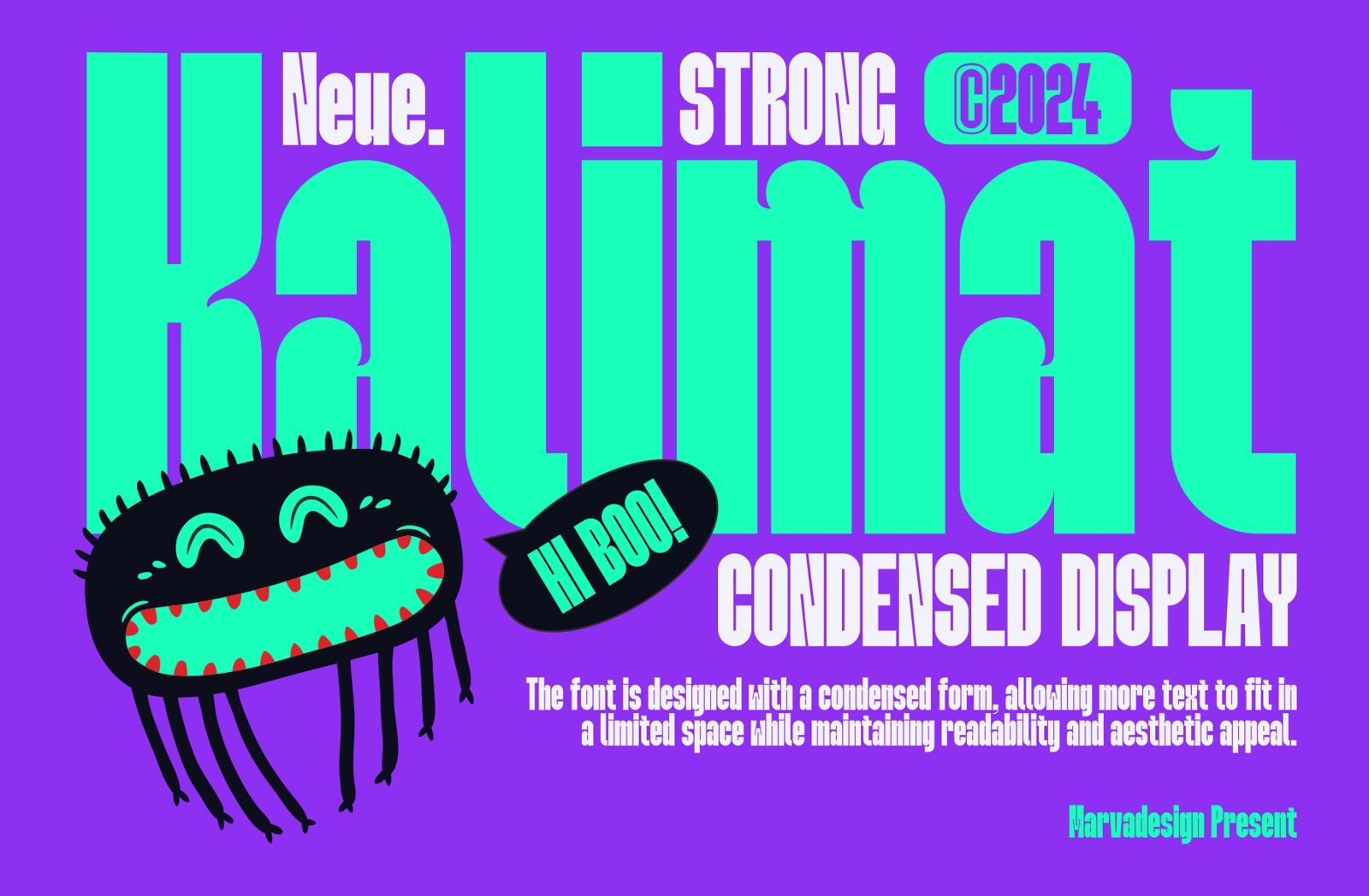 Neue Kalimat Font