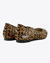 Pair of Suede Ballet Flats Mockup