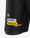 Shorts Mockup – Back Half Side View