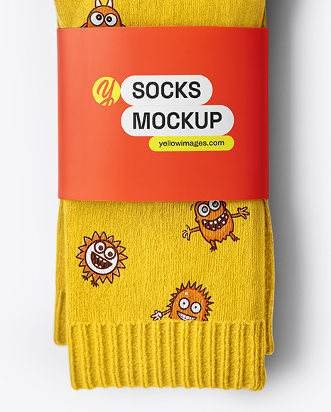 Socks Packaging Mockup