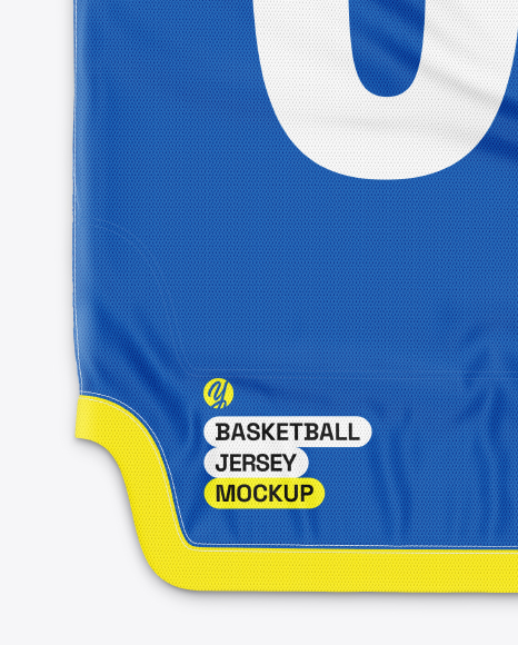 Basketball Jersey Mockup - Back View
