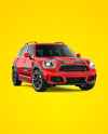 Hatchback Mockup - Front View