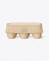 Egg Carton Packaging Mockup