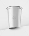 Glossy Yogurt Cup Mockup