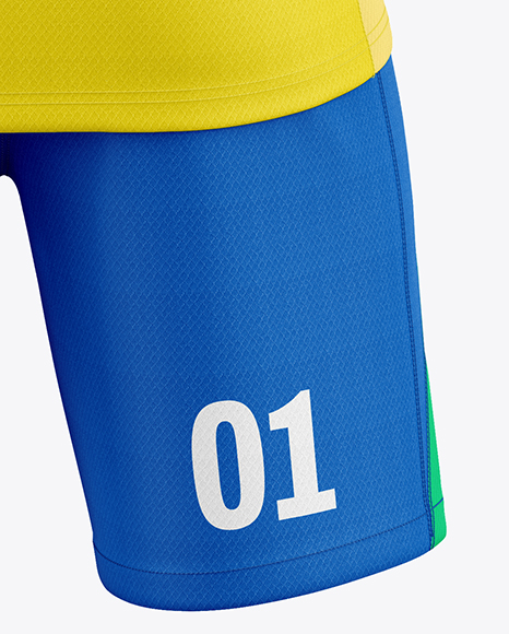 Soccer Kit Mockup - Back View