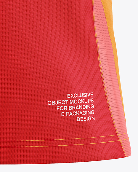 Training Short Sleeve Jersey Mockup - Front View