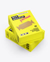 Two Paper Boxes Mockup