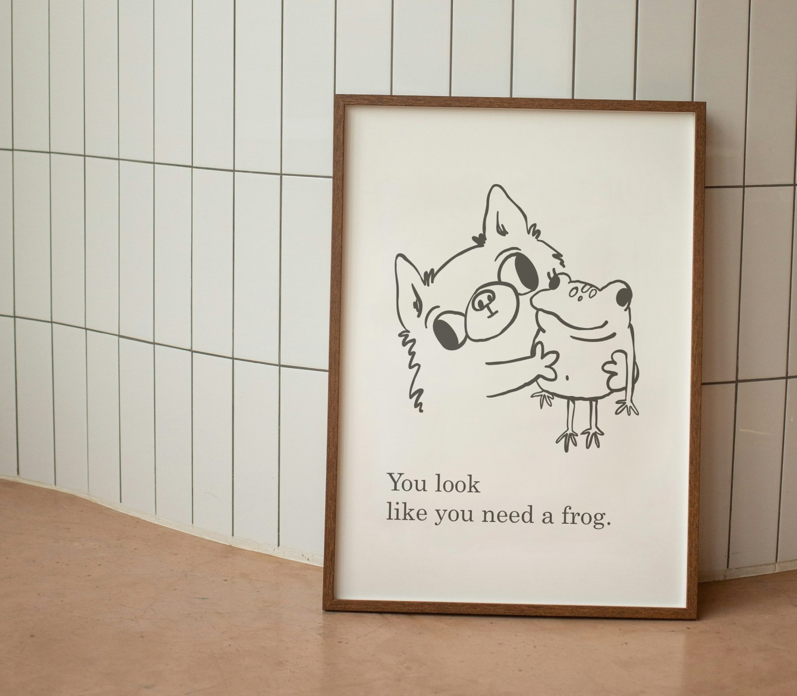 Silly Dogs hand drawn prints