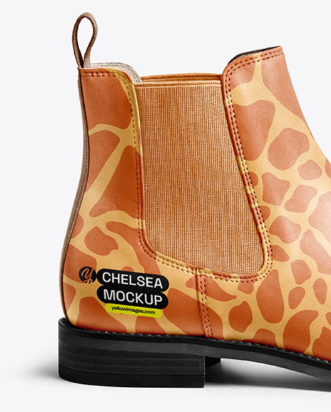 Chelsea Boot Mockup