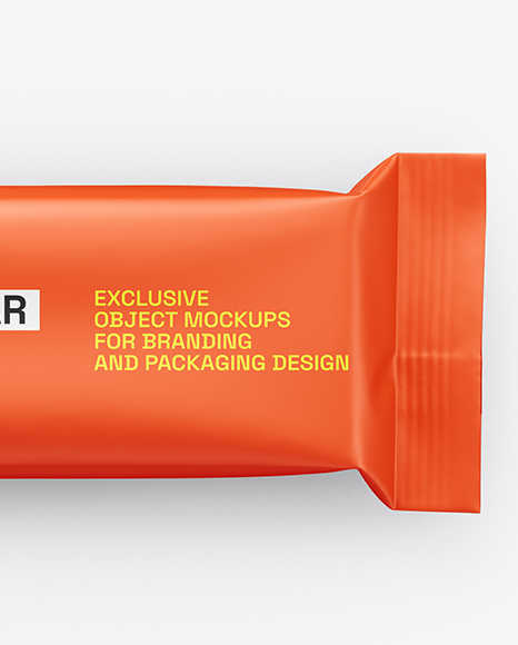 Matte Snack Package Mockup