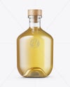Golden Tequila Bottle Mockup