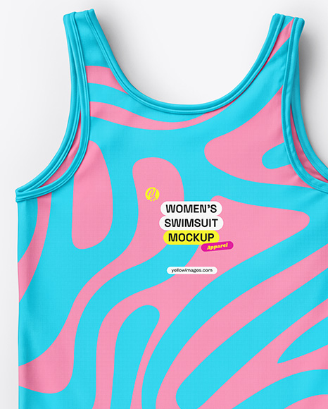 Swimsuit Mockup - Back View