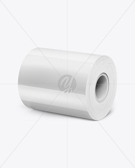 Glossy Film Roll Mockup