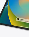 iPad Pro Mockup – Landscape Front View