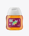 Plastic Bottle with Syrup Mockup