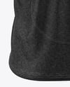 Heather T-Shirt Mockup - Back View