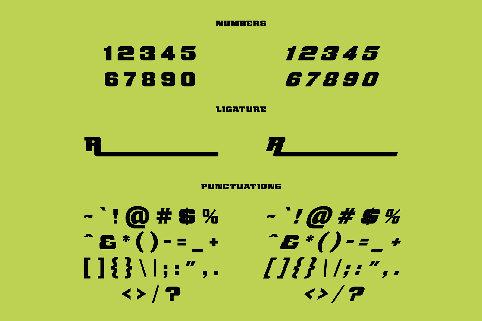 Gritstorm - Sport Typeface