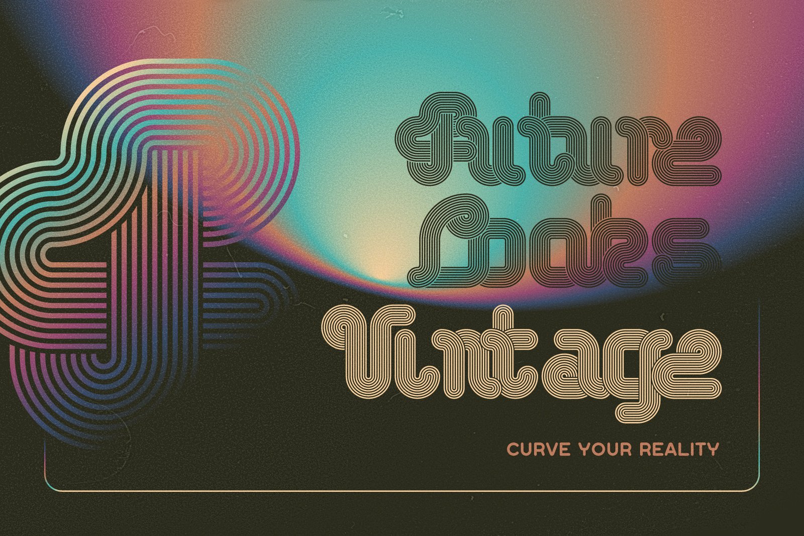 Turboline Vintage Font