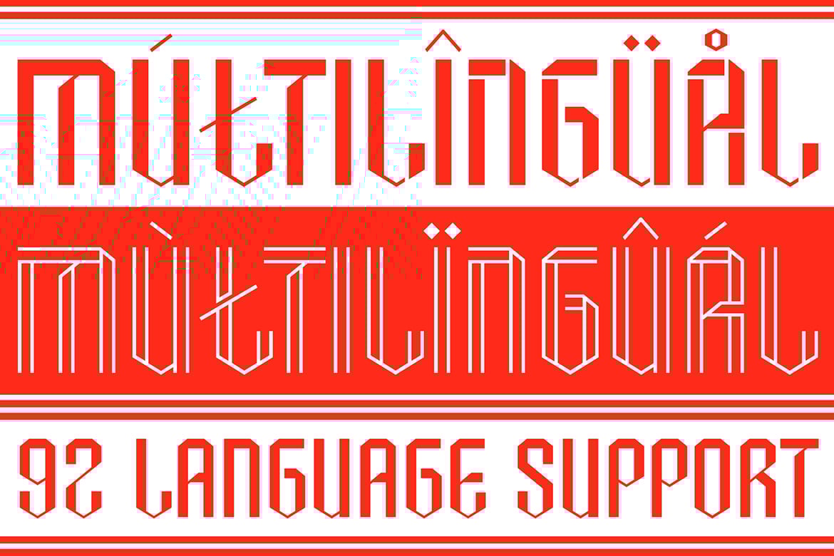 Hexagreat - Sport Display Font