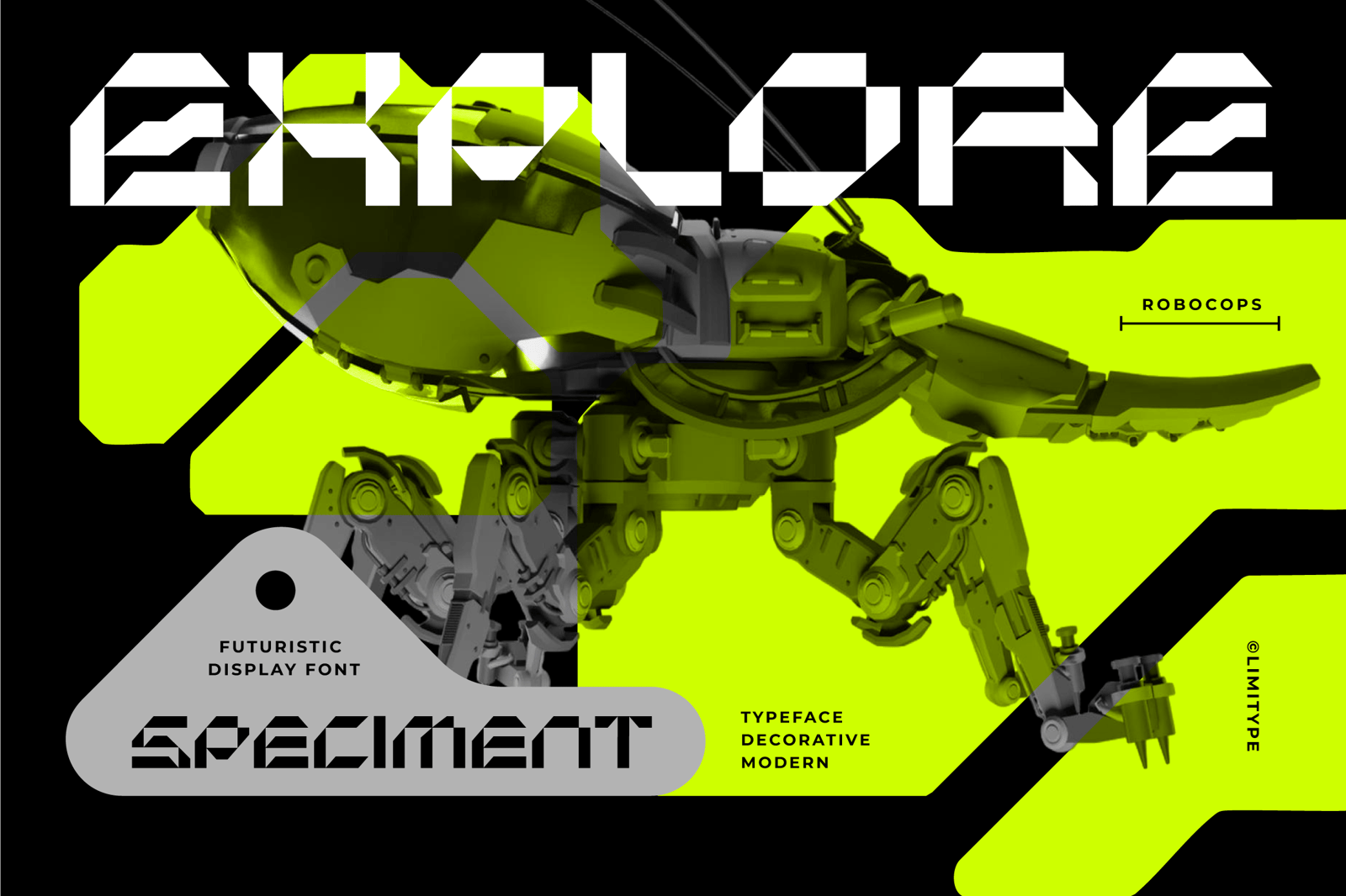 Robocops - Futuristic Font