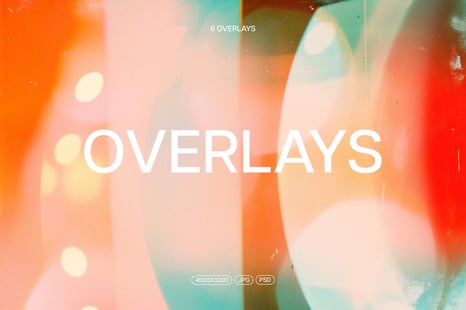 Analogue Film Overlays - Retro overlay