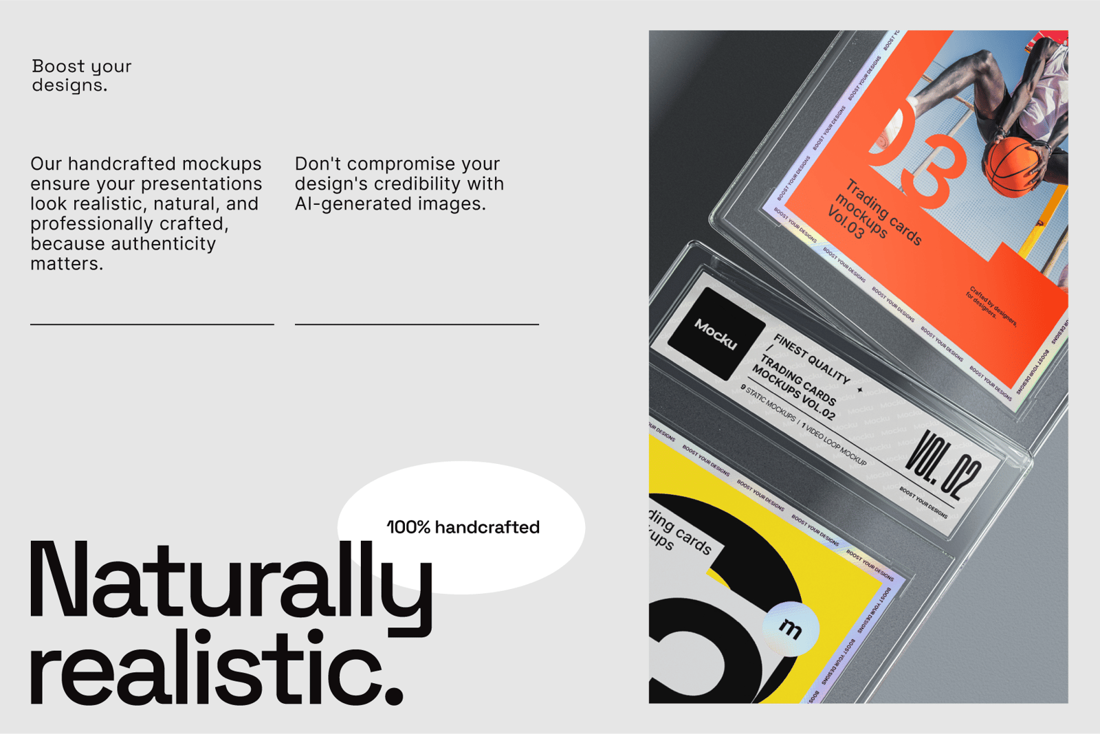Trading Card Mockups - VOL 03