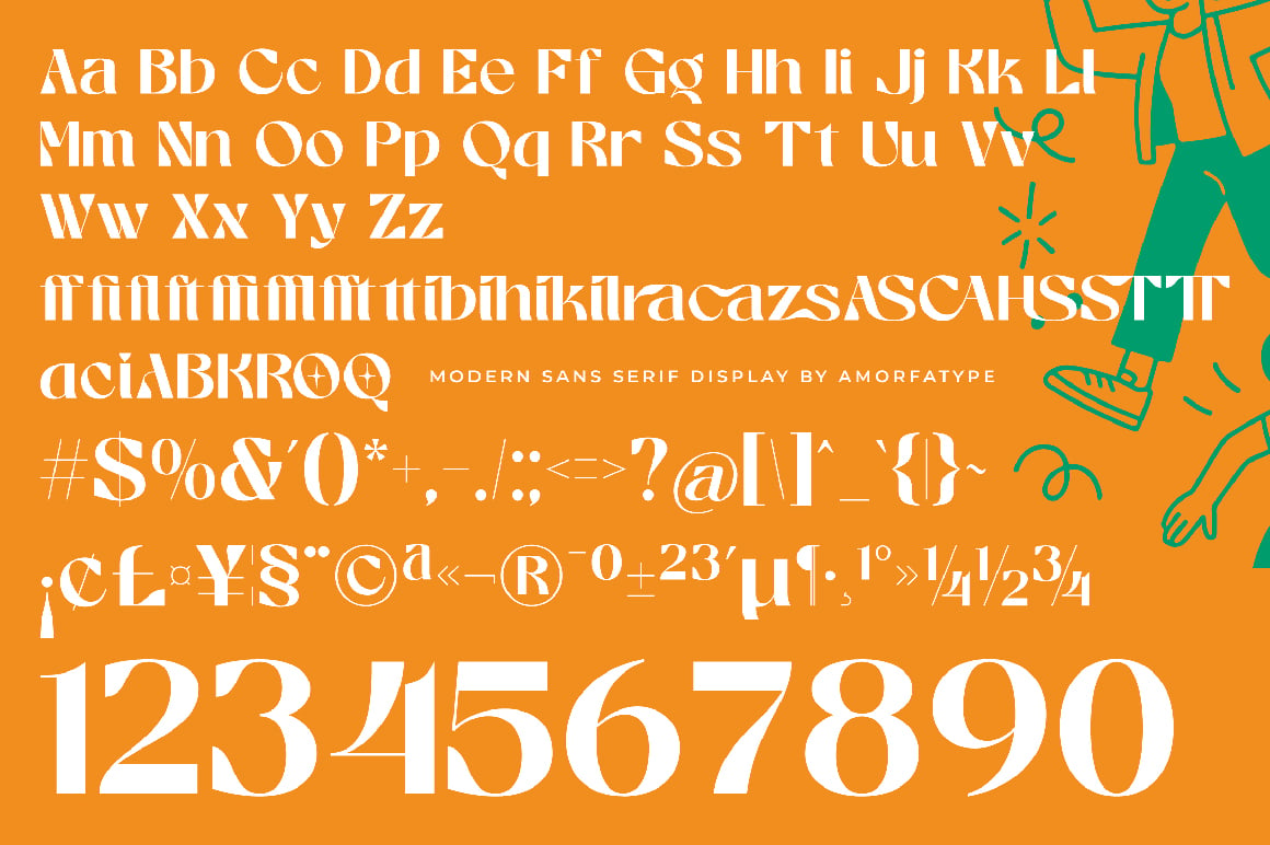 Brigsa Modern Sans Serif