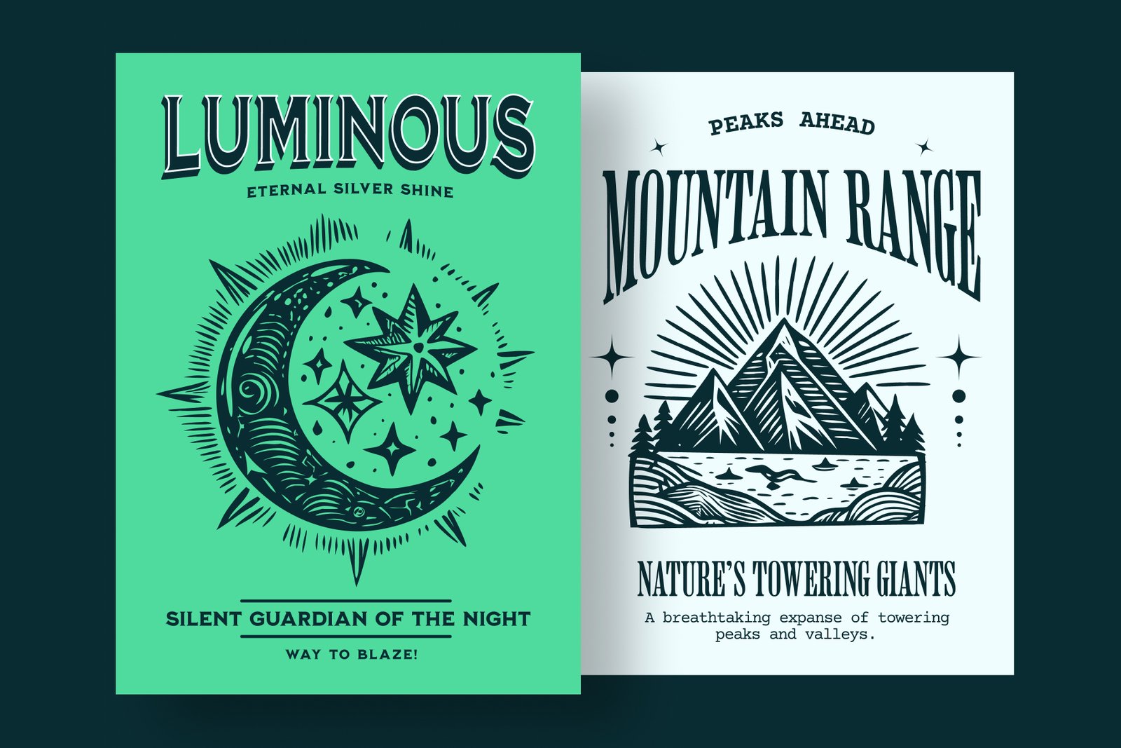 Vintage Tattoo Illustration Set